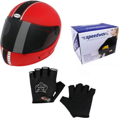 

Speedwav 1 Helmet, 1 Riding Gloves Combo