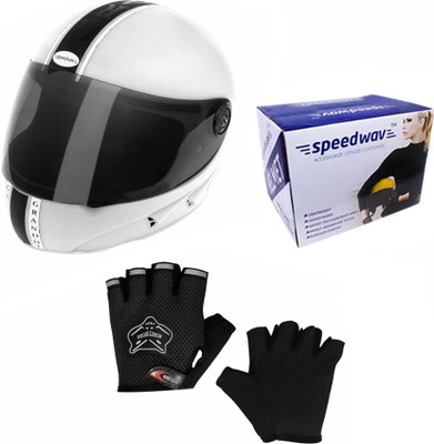 

Speedwav 1 Helmet, 1 Riding Gloves Combo
