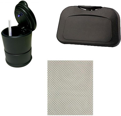 

Speedwav 1 Car Dining Tray, 1 Anti Slip Mat, 1 Ashtray with LED Light Combo