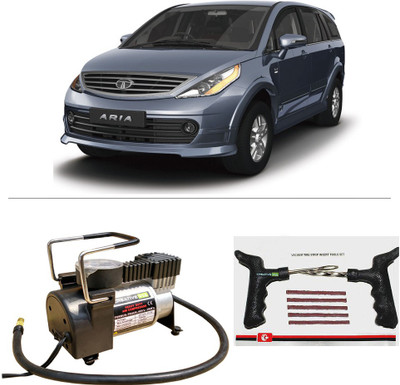 

Creative Via AutoCut-OFF Premium Metal Air Compressor With Tyre Punture Repair Kit For Tata Aria Combo