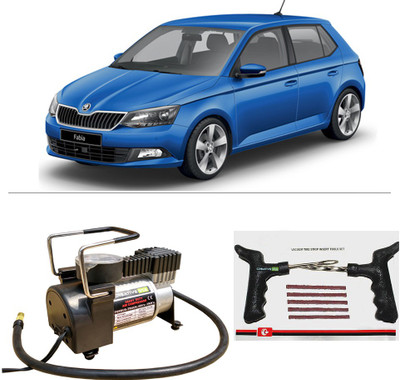 

Creative Via AutoCut-OFF Premium Metal Air Compressor With Tyre Punture Repair Kit For Skoda Fabia Combo