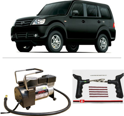 

Creative Via AutoCut-OFF Premium Metal Air Compressor With Tyre Punture Repair Kit For Tata Sumo Grande Combo