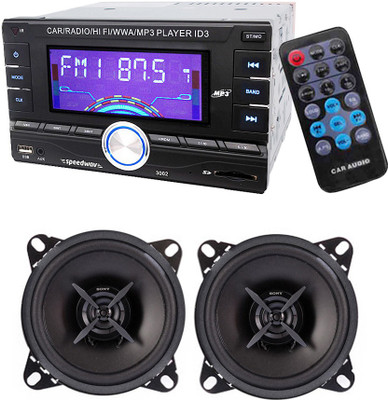 

Speedwav 1 Car MP3 Stereo, 2 Car Speaker Combo