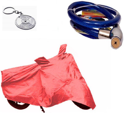 

Bull Rider 1 Bike Cover & 1 Beautiful Key Chain & 1 Helmet Safety Lock Combo