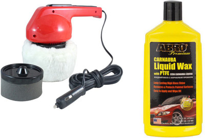 

Coido 1 6003 Car Polisher, 1 ABRO Car Wax Liquid LW-900 Combo