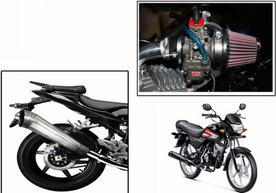 

Speedwav 1 Bigul Bike Exhaust, 1 HP Bike Air Filter 42mm-Honda CD 110 Dream Combo