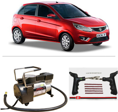 

Creative Via AutoCut-OFF Premium Metal Air Compressor With Tyre Punture Repair Kit For Tata Bolt Combo