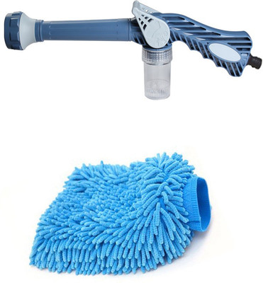 

Speedwav 1 Ez 8in1 Car Pressure Washing Cannon & Shampoo Mixer, 1 Microfiber Glove Combo