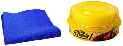 

Formula 1 1 Formula 1 Carnauba Car Wax Polish 340gm, 1 Speedwav Microfiber Cloth Combo