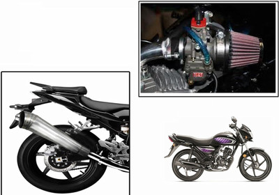 

Speedwav 1 Bigul Bike Exhaust, 1 HP Bike Air Filter 42mm-Honda Dream Neo Combo