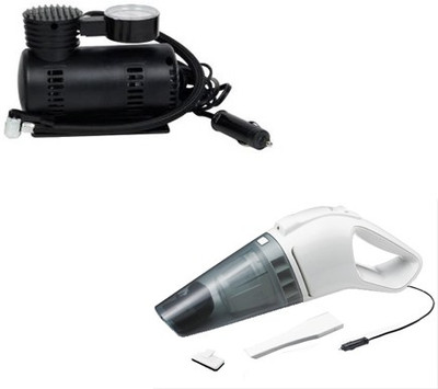 

Canabee 1 Vaccum Cleaner, 1 Tyre Inflator With LED Combo