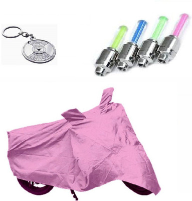 

Bull Rider 1 Bike Cover & 1 Beautiful Key Chain & 1 Set of 2 Tyre Led Light Combo