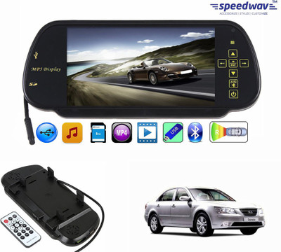 

Speedwav 1 7 inch Rear View Mirror Screen, 1 Bluetooth,USB,SDCard-HyundaiSonataEmbera Combo