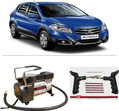 

Creative Via AutoCut-OFF Premium Metal Air Compressor With Tyre Punture Repair Kit For Maruti Suzuki S- Cross Combo