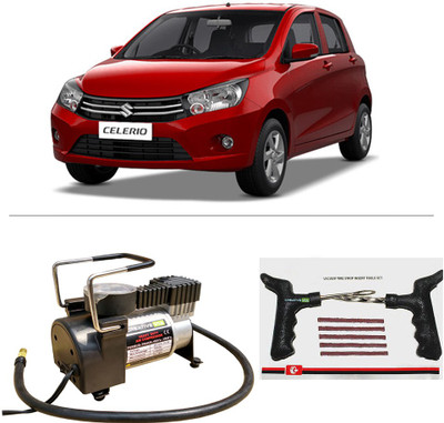 

Creative Via AutoCut-OFF Premium Metal Air Compressor With Tyre Punture Repair Kit For Maruti Suzuki Celerio Combo