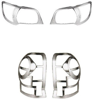 

Carsaaz 2 Headlight Molding Chrome, 2 Tail light Molding Chrome Combo