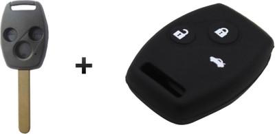 

W2W Replacement key shell for Honda Accord / CR-V 1Pcs, Car Key Cover 1Pcs Combo