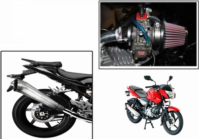 

Speedwav 1 Bigul Bike Exhaust, 1 HP Bike Air Filter 42mm-Bajaj Pulsar 135 LS DTS-i Combo