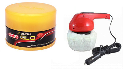 

Waxpol 1 Car Polisher, 1 Waxpol Ultra Glo Premium Polish 250gm Combo