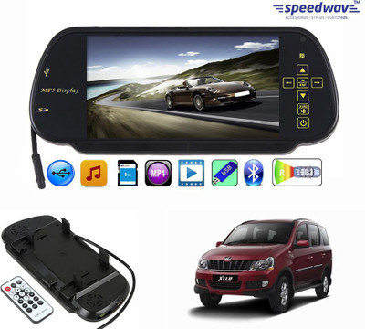 

Speedwav 1 7 inch Rear View Mirror Screen, 1 Bluetooth,USB,SDCard-MahindraXylo Combo