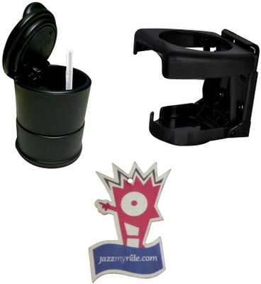 

Speedwav 1 Car Drink Holder, 1 Car Ashtray, 1 Jazzy Perfume Combo