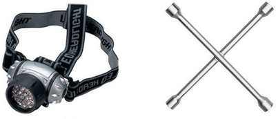 

OEM 1 Spanner, 1 7 LED Headlamp Light Combo