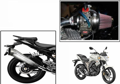 

Speedwav 1 Bigul Bike Exhaust, 1 HP Bike Air Filter 42mm-Suzuki Gixxer Combo