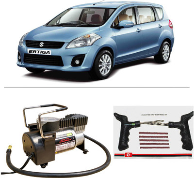 

Creative Via AutoCut-OFF Premium Metal Air Compressor With Tyre Punture Repair Kit For Maruti Suzuki Ertiga 2015 Combo