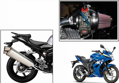 

Speedwav 1 Two End Exhaust, 1 HP Bike Air Filter 42mm-Suzuki Gixxer SF Combo
