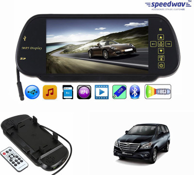 

Speedwav 1 7 inch Rear View Mirror Screen, 1 Bluetooth,USB,SDCard-ToyotaInnovaType4 Combo
