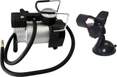 

Gold Dust 1 Car Air Compressor ,1Mobile Holder Combo