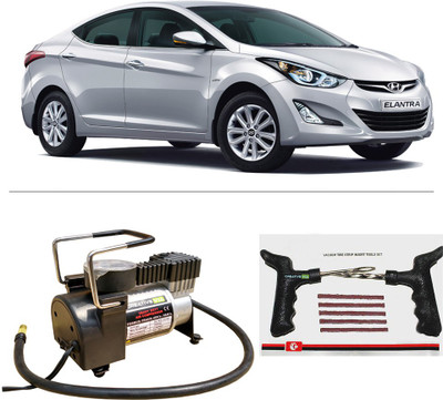 

Creative Via AutoCut-OFF Premium Metal Air Compressor With Tyre Punture Repair Kit For Hyundai Elantra Combo