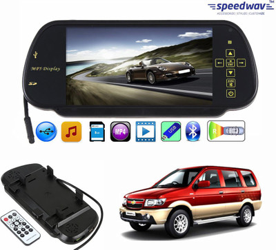 

Speedwav 1 7 inch Rear View Mirror Screen, 1 Bluetooth,USB,SDCard-ChevroletTavera Combo