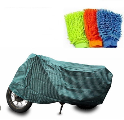 

Bull Rider 1 Bike Cover & 1 Microfiber Gloves Combo