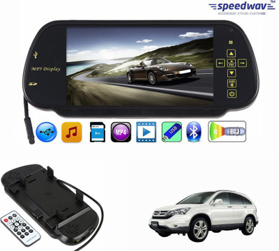 

Speedwav 1 7 inch Rear View Mirror Screen, 1 Bluetooth,USB,SDCard-HondaCR-VType2 Combo