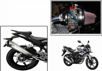 

Speedwav 1 Bigul Bike Exhaust, 1 HP Bike Air Filter 42mm-Honda Trigger Combo