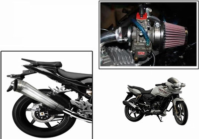 

Speedwav 1 Bigul Bike Exhaust, 1 HP Bike Air Filter 42mm-TVS Appache RTR 160 Combo