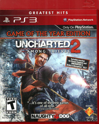 Uncharted 2: Among Thieves (Game of the Year Edition)(for PS3) available at flipkart for Rs.949