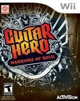Guitar Hero : Warriors Of Rock(for Wii)