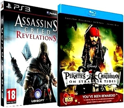 

Action-Adventure Combo: Assassin's Creed - Revelations + Pirates Of The Carribean (BD)(for PS3)