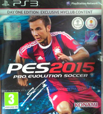 

Pro Evolution Soccer 2015(for PS3)