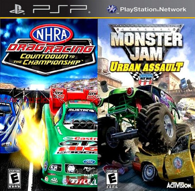 

NHRA Count To Champ & Monster Jam: Urban Assault (Bundle)(for PSP)