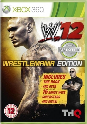 

WWE 12 (Wrestlemania Edition)(for Xbox 360)