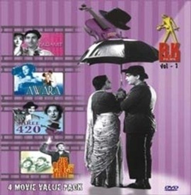 

R.K. Films Vol. 1 (Barsaat, Awara, Shree 420, Jis Desh Mein Ganga Behti Hai)(DVD Hindi)