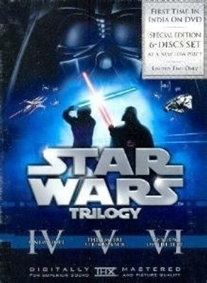 Star Wars Trilogy- IV, V, VI(DVD English)