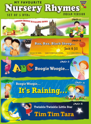 

My Favourite Nursery Rhymes - 1 (Set of 5 DVD's)(English)