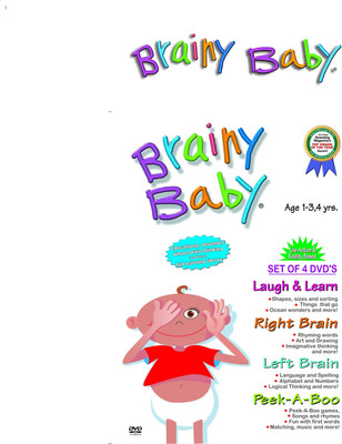 

Brainy Baby - Laugh & Learn / Right Brain / Left Brain / Peek-A-Boo(DVD English)