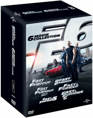 

Fast & Furious - 6 Movie Collection Complete(DVD English)