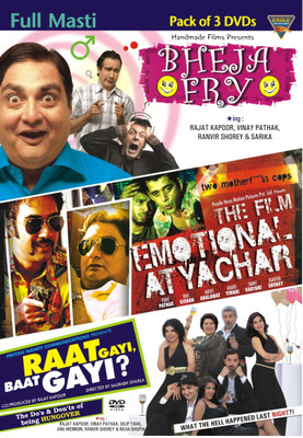 Full Masti (Pack Of 3 DVD's)(DVD Hindi)