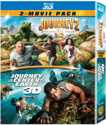 

Journey To The Center Of The Earth 3D / Journey 2 : The Mysterious Island 3D(3D Blu-ray English)
